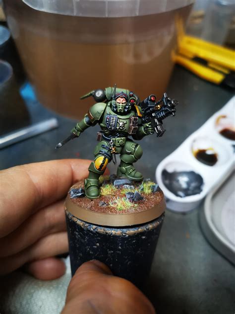 I painted a Raptors Space marine! : r/Warhammer40k