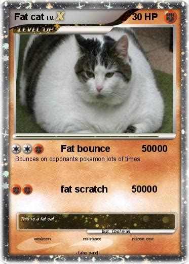 Pokémon Fat cat 37 37 - Fat bounce 50000 - My Pokemon Card