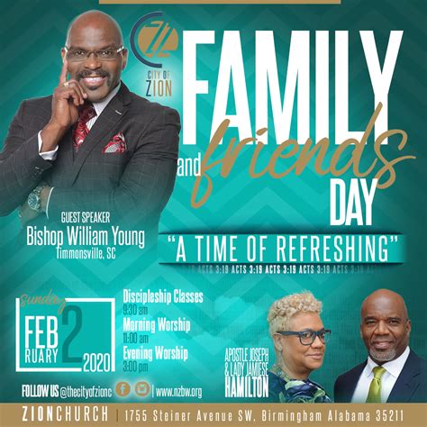 Family And Friends Day – Zion Church