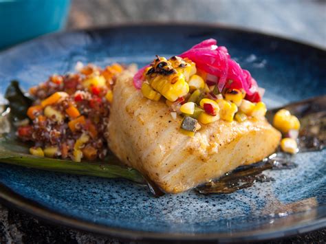 Grilled Chilean Sea Bass Recipe Bobby Flay | Besto Blog