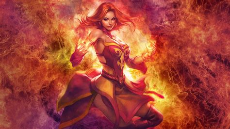 Lina Dota 2 Wallpaper - WallpaperSafari