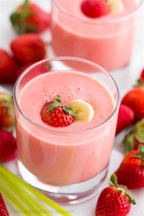 Easy Strawberry Smoothie Recipe