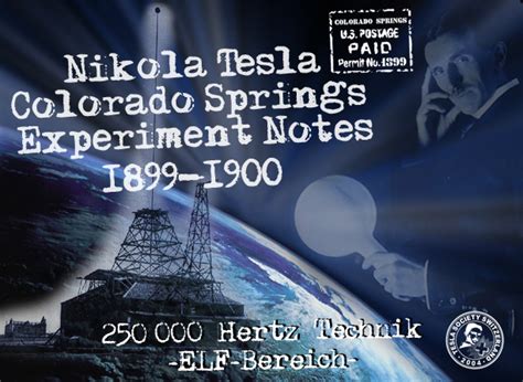 Nikola Tesla - Colorado Springs Notes 1899-1900