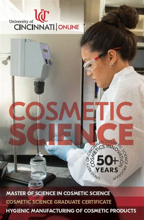 Master of Science in Cosmetic Science | UC Online