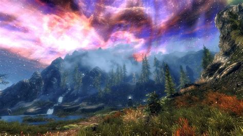 Amazing sky in The Elder Scrolls V: Skyrim wallpaper - Game wallpapers - #51660