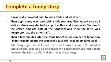 Funny Story In English Writing Bac - Perpustakaan Sekolah