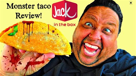 Jack in the Box Monster Taco Review! - YouTube