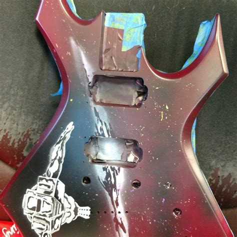 Guitar Painting, Custom Guitar, Paint Job