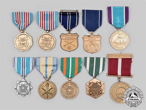 United States. A Lot Of Ten Coast Guard Medals – eMedals