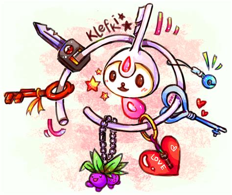 Klefki - Fairy Type Pokémon Fan Art (39313869) - Fanpop