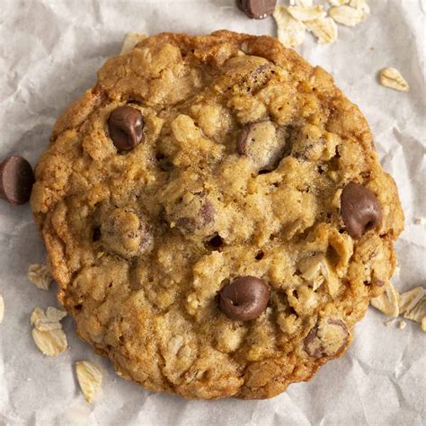 Oatmeal Chocolate Chip Cookies - Preppy Kitchen