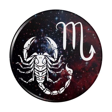 Scorpio Scorpion Zodiac Sign Horoscope in Space Kitchen Refrigerator ...