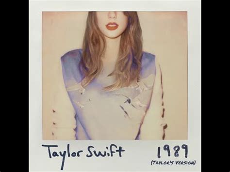 Taylor Swift - 1989 Taylor's Version #1989TV - YouTube