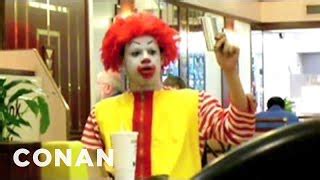 Eric Andre Pranks McDonalds As A Drunk Ronald McDonald