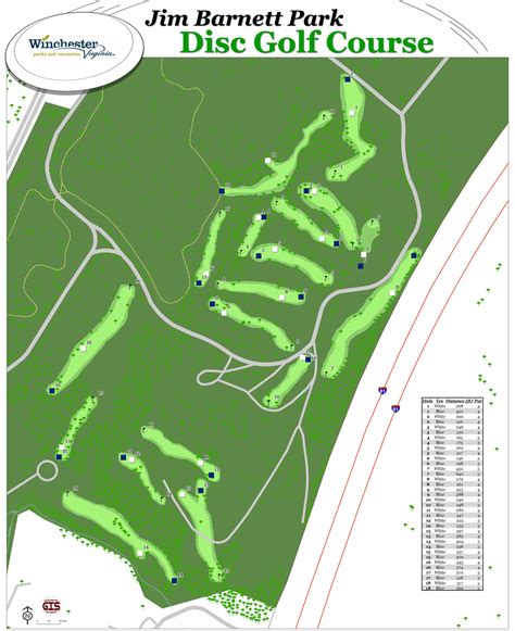 Jim Barnett Park Disc Golf Course | Professional Disc Golf Association