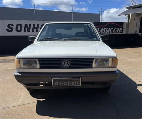 Gol quadrado branco CL 1.8 1992 rápido e robusto - Ficha técnica carros