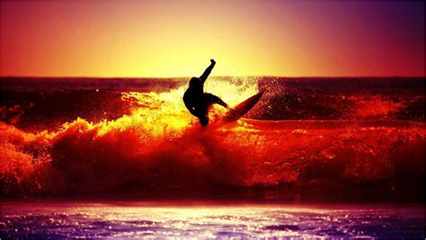 Sunset Beach Surfing Wallpapers - Top Free Sunset Beach Surfing Backgrounds - WallpaperAccess