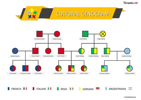 Cultural Genogram Template