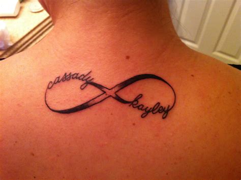 Pin by Christina Gallardo-Barrett on Ink | Infinity tattoo, Tattoos for daughters, Name tattoos ...