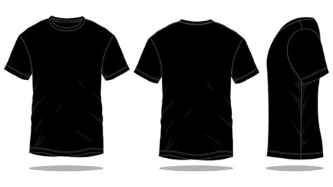 Vetor blank tshirt template grátis | AI, SVG e EPS