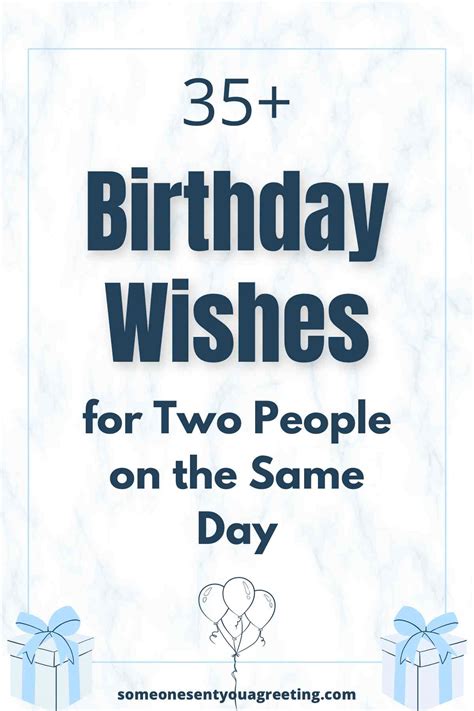 Birthday Wishes For Two Person - Infoupdate.org