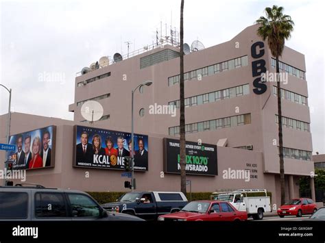 General View of the CBS Television studios in Los Angeles, California ...