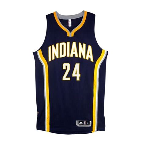 MENS USED ADIDAS INDIANA PACERS PAUL GEORGE NBA BASKETBALL JERSEY SIZE MEDIUM | eBay