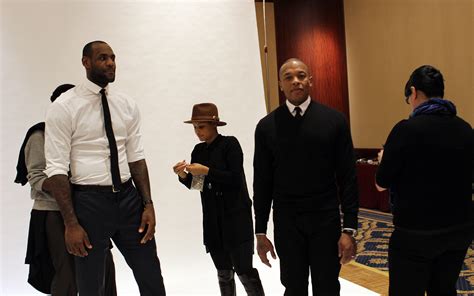 On the set - LeBron James and Dr. Dre team up to create iconic Beats headphones - ESPN The ...