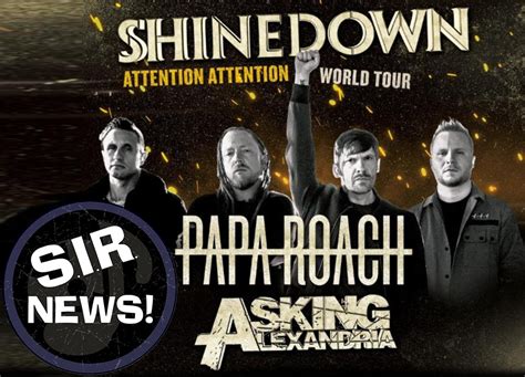 SHINEDOWN TOUR DATES - Sound In Review