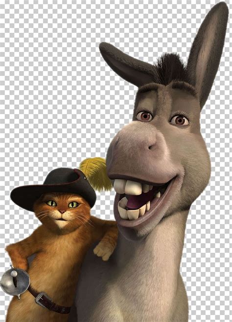 Donkey Puss In Boots Shrek Pinocchio Princess Fiona PNG, Clipart, Animals, Animation, Desktop ...