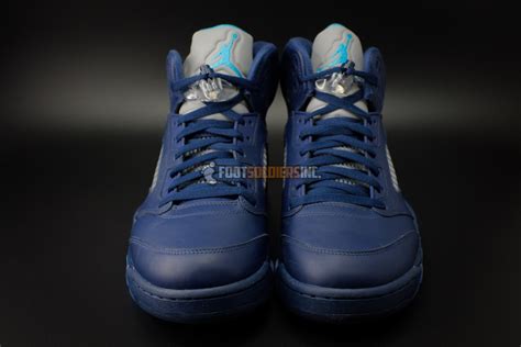 Air Jordan 5 Midnight Navy Hornets - Sneaker Bar Detroit