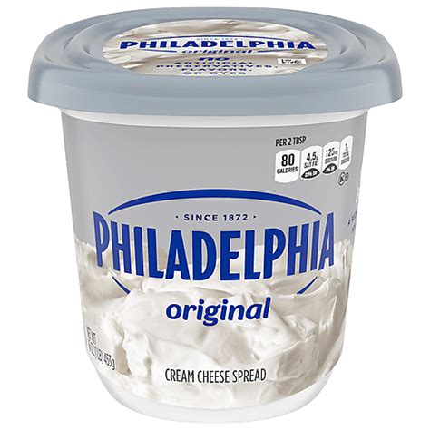 Philadelphia Cream Cheese Spread, Original 16 oz | Cream Cheese | FairPlay Foods