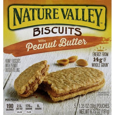 Nature Valley Biscuits, with Peanut Butter (5 each) from Kroger - Instacart