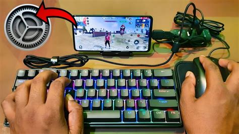 Gaming ⌨️ Keyboard And 🖱️Mouse Full Set-up In 📲 Mobile (A to Z) ☑️ - YouTube