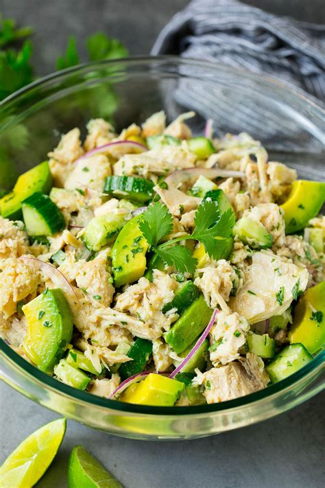 Avocado Tuna Salad - Dinner at the Zoo