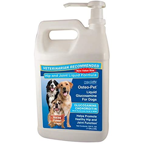 Osteo-Pet Liquid Glucosamine for Dogs | Dog glucosamine, Dog joints, Pets