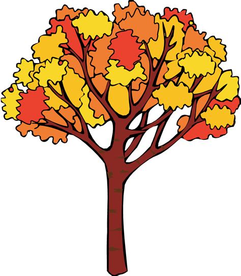 Fall Tree Clip Art | Fall clip art, Autumn trees, Thanksgiving clip art