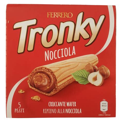 Ferrero Tronky | Rocher Chocolate | Ferrero Tronky Hazelnut 5 X 18 ...