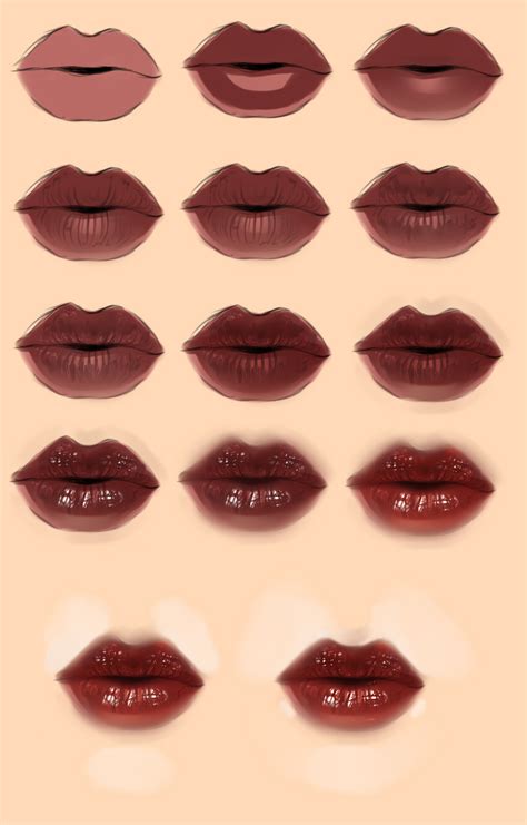 Lips tutorial by ryky on DeviantArt