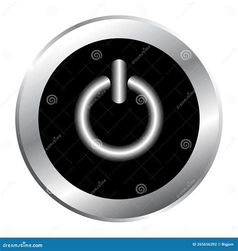 Pushbutton Switch. Symbol, Pushbutton Stock Illustration - Illustration ...