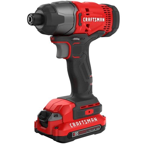 CRAFTSMAN V20 20-Volt Max Variable Speed Cordless Impact Driver (2-Batteries Included) at Lowes.com