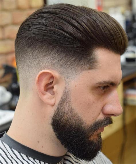 20 Best Drop Fade Haircut Ideas for Men | Drop fade haircut, Beard fade, Taper fade with beard