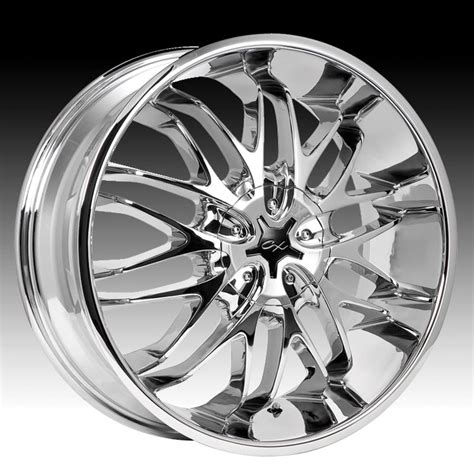 Chrome Xpressions 818C 818 Chaos Chrome Custom Rims Wheels ...