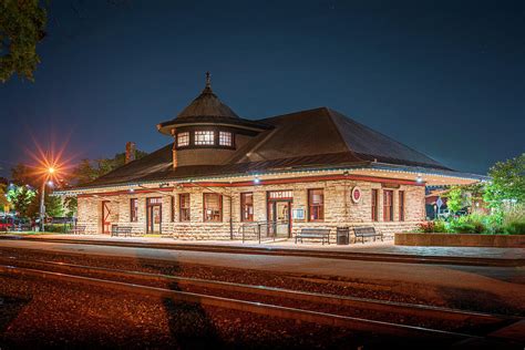 Amtrak Station Kirkwood MO Route 66 GRK5812_09192019 Photograph by Greg Kluempers - Fine Art America