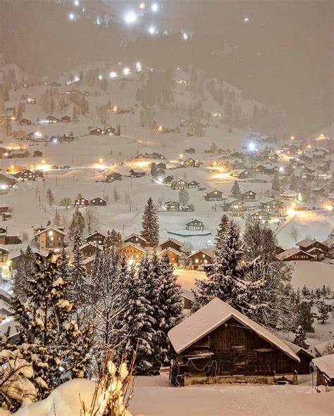 A #winter night in #Switzerland. | Christmas wallpaper, Winter pictures ...