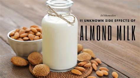 11 Unknown Side Effects of Almond Milk