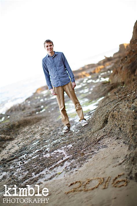 High School Graduation Portraits at the Beach by Kimble Photography