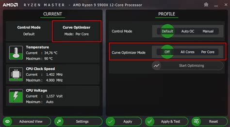 Question - Ryzen Master Curve Optimizer, how to know if it's really ...