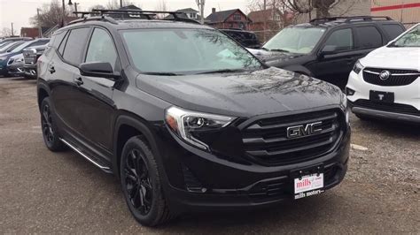 2019 GMC Terrain AWD SLE Roof Racks 19 Inch Wheels Navigation Black Edition Oshawa ON Stock ...