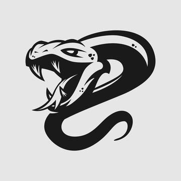 Viper Snake Head Logo